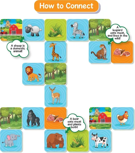 Miniatura 5 de Skillmatics Connectors - Divertido juego familiar de conexiones inteligentes