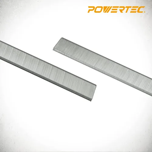 Miniatura 2 de POWERTEC Cuchillas cepilladoras de 12 pulgadas para Delta TP300, 22-540, repuesto para cuchillos cepilladores 22-547, juego de 2 (12810)