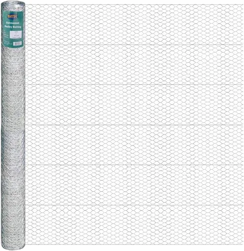 Miniatura 19 de MTB 20GA - Alambre hexagonal galvanizado para aves de corral, 12 pulgadas x 150 pies x 1 pulgada
