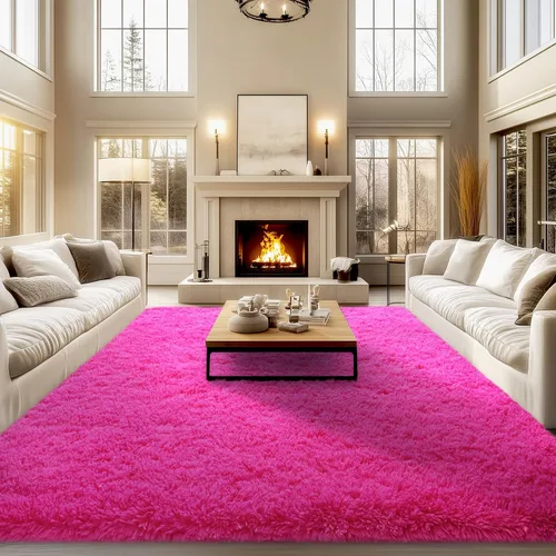 Miniatura 84 de qulint Alfombras de área de 5 x 7 pies para sala de estar, alfombra suave y esponjosa para dormitorio, alfombra de habitación de niños grandes, Gris