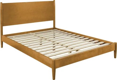 Miniatura 5 de Crosley Furniture Landon - Juego de cama de madera, bellota, tamaño Queen