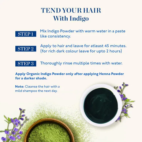 Miniatura 5 de Kama Ayurveda Polvo índigo orgánico, 3.53 oz