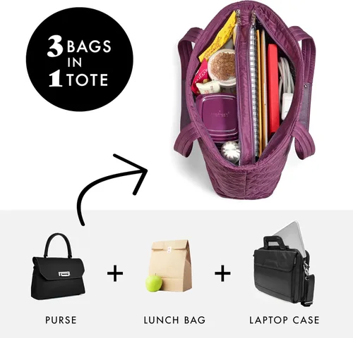 Miniatura 2 de Fit & Fresh Bolsa aislante 2 en 1 para almuerzo y viaje