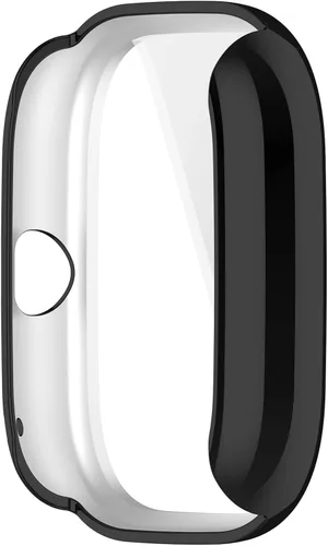Miniatura 3 de Fundas protectoras de pantalla compatibles con Amazfit GTS 4 Mini, cubierta protectora duradera de TPU de cobertura completa, accesorios para Negro