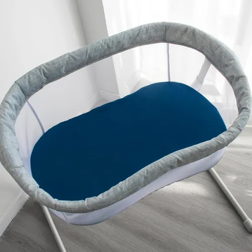 Miniatura 6 de Sábanas para moisés de bebé, paquete de 4 unidades, compatibles con Dream On Me Lacy/Karley Bedside Sleeper/Graco Sense2Snooze/DreamMore Bedside