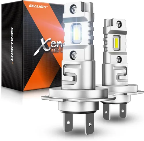 Miniatura 17 de SEALIGHT 9005 H11 LED Bulbs Combo, 200,000LM 6500K White Bulbs, L1S Series HB3 H11/H8/H9/H16 Bulb, IP68 IP6X Proof 30,000rpm High Speed Cooling Fan