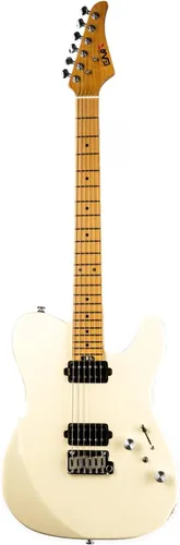 Miniatura 7 de EART TL-380 Guitarra eléctrica profesional para jugadores versátiles Cuello y diapasón de arce tostado, pastillas humbuckers con bobina dividida