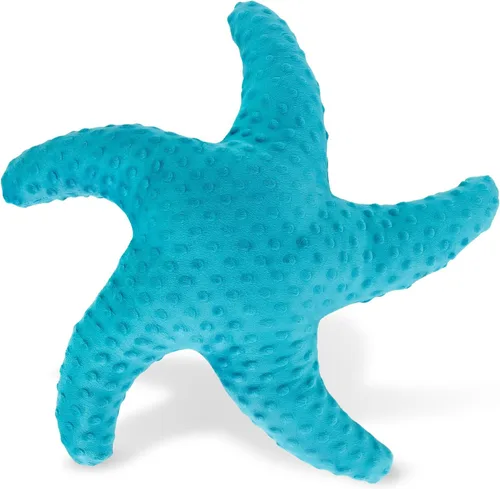 Miniatura 14 de Almohada de estrella de pescadillo de Marble Empire para sofá y cama, almohada de decoración costera, almohada de acento de tema de playa de océano