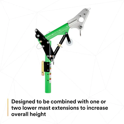 Miniatura 9 de 3M DBI-SALA Advanced 8518001 Davit Componente, 11-1/2" "-27-1/2" Desplazamiento Ajustable Mástil de Davit Superior Con 33" "- 43" Altura del Punto