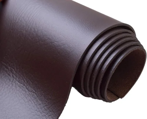 Miniatura 6 de Wento Piel sintética de 54 x 12 pulgadas de grosor, piel de elefante de piel de vinilo para monederos que hacen correas de cuero
