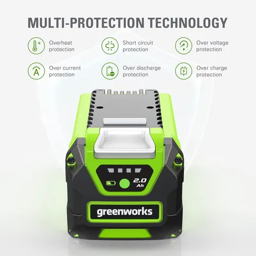 Miniatura 2 de GreenWorks GREENWORKS 40V 2.0 AH batería de iones de litio 29462