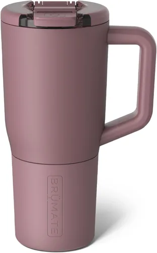 Miniatura 22 de BrüMate Müv – Taza de café térmica de 25 onzas, 100% a prueba de fugas, con asa y tapa, taza de café de acero inoxidable para viaje, taza de café