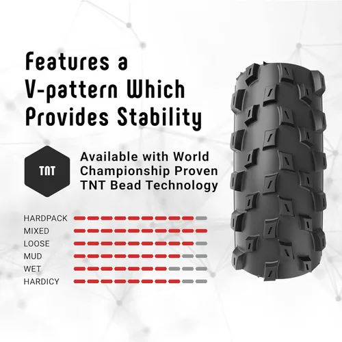 Miniatura 4 de Vittoria Barzo G2.0 XC-Trail/TNT 29x2.25 Neumático, Antracita (11A00016)