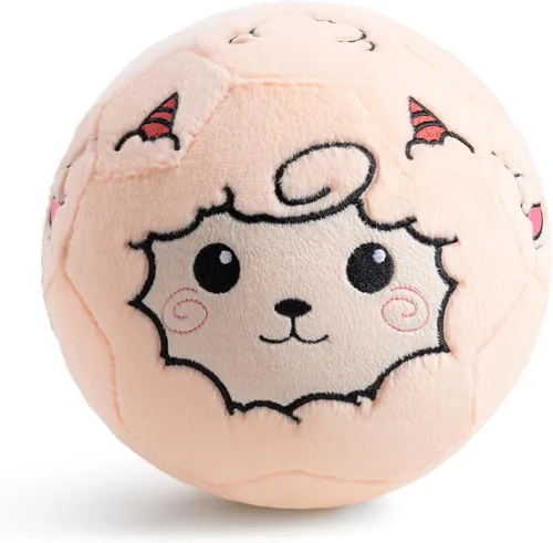 Miniatura 13 de VangeBow Pelotas de fútbol silenciosas para interior para niños pequeños de 1 a 3 años, juguetes de fútbol de peluche suave inflable para bebés