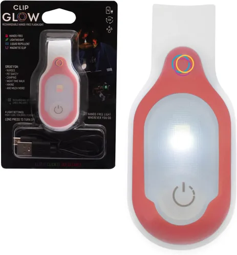 Miniatura 10 de Clipglow - Luz de enfermería con clip, luz de turno de noche de enfermería, brillante, ligera, magnética, portátil, linterna recargable por USB