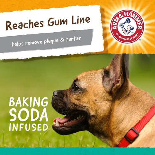 Miniatura 4 de Arm and Hammer - Juguete masticable dental para mascotas Super Treadz Gorilla para perros, reduce la placa y el sarro sin cepillarse, infusión