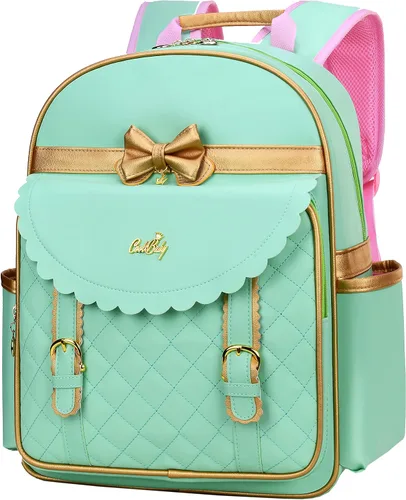 Miniatura 5 de Mochila impermeable de PU para niños de la escuela primaria