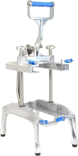 Prince Castle Saber King - Mini montaje de marco, picador de alimentos y picador de verduras, cortador manual de cocina y cortador de verduras para