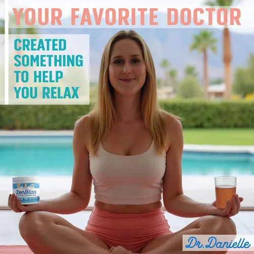 Miniatura 5 de Zenbliss - Mezcla de bebida calmante de magnesio para relajación y comodidad muscular, suplemento de magnesio en polvo para apoyo al estrés, por