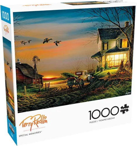 Buffalo Games - Rompecabezas de 1000 piezas - Recuerdos especiales de Terry Redlin - Desafiantes rompecabezas de otoño y otoño para adultos - El