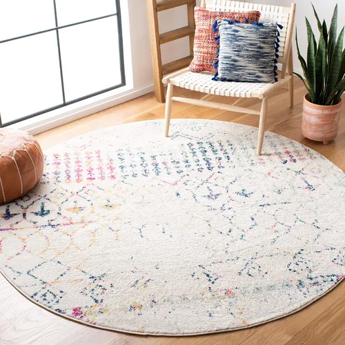 Miniatura 65 de SAFAVIEH Tulum Collection - Alfombra decorativa de 2 x 3 pies, diseño marroquí bohemio envejecido, no desprende pelusa y fácil de limpiar, ideal