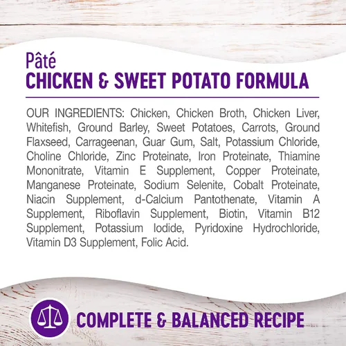 Miniatura 8 de Wellness Complete Health - Paquete de alimentos secos y húmedos para perros: alimento seco natural con granos saludables, pollo y avena, bolsa de 5