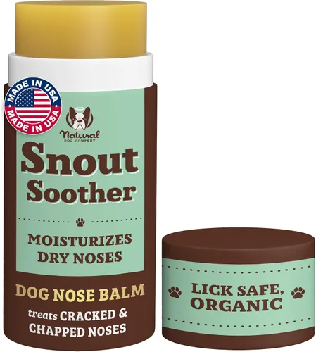 Miniatura 12 de Natural Dog Company Snout Soother Balm Tin 1 oz – Bálsamo para nariz de perro completamente natural para narices secas y agrietadas – Bálsamo