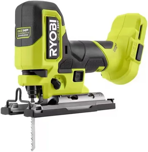 Ryobi ONE+ HP - Sierra de calar inalámbrica sin escobillas de 18 V, velocidad variable, longitud de carrera de 1 pulgada