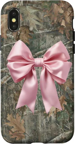 Miniatura 5 de Camo Pink Bow Case for iPhone 17