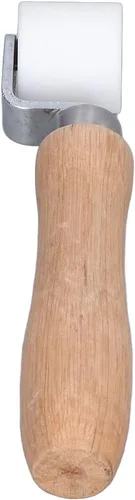 Miniatura 8 de Garosa Rodillo de costura de 1.102 in de ancho y 1.181 in de diámetro, rodillo de presión de mano de silicona, herramienta de acolchado de papel
