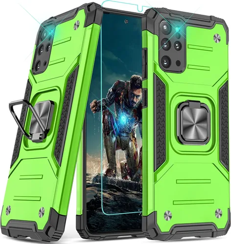 Miniatura 19 de YmhxcY Funda para Galaxy Note 8, funda para Galaxy Note 8 con protector de pantalla curvado 3D, fundas de grado armadura con soporte giratorio