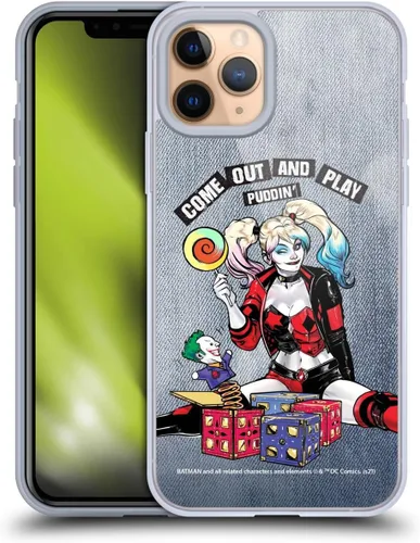 Miniatura 54 de Head Case Designs Funda de gel suave con licencia oficial de Batman DC Comics Love Hate Joker Harley Quinn Graphics [protección de grado militar]