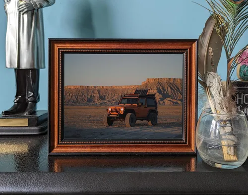 Miniatura 3 de Craig Frames Marco de fotos personalizado hecho a pedido con vidrio, cualquier tamaño de 4 x 4 a 12 x 18 pulgadas (incrementos de 0.25 pulgadas)