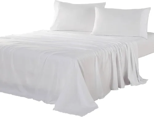 Miniatura 18 de Kingnex Sábanas de sofá cama individual para sofá cama extraíble de 36 x 72 pulgadas, microfibra suave de doble cepillado 1800, 3 piezas incluyen 1