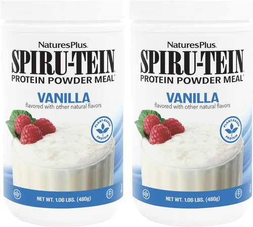 Miniatura 6 de NaturesPlus SPIRU-TEIN, Vainilla - 4 libras - Batido de proteínas a base de plantas - Sin OMG, vegetariano, sin gluten - 60 porciones
