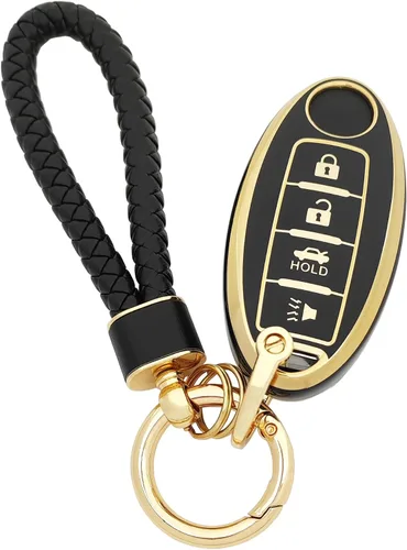Miniatura 44 de Funda para Llavero de Coche Llavero Funda de Llave de TPU Suave Carcasa de Protección Portallaves Accesorios