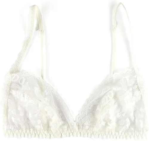 Miniatura 3 de hanky panky Bridal I DO Shimmer Lace Triangle Bralette (157491)