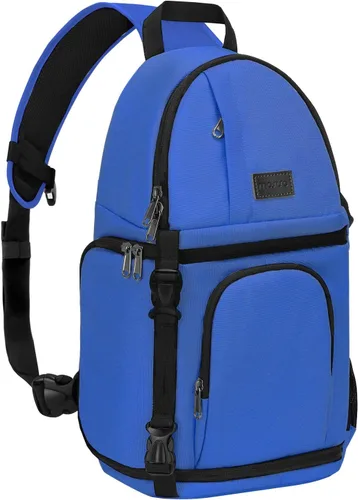 Miniatura 8 de MOSISO Bolsa para cámara DSLR/SLR/SLR/sin espejo, mochila para cámara fotográfica a prueba de golpes con soporte para trípode e inserciones Beige