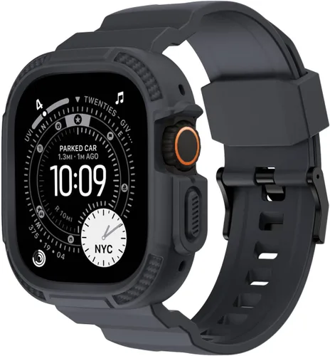 Miniatura 15 de Orobay compatible con Apple Watch Band de 41 mm, 40 mm, 38 mm, correa resistente a los golpes para iWatch SE Series 7 6 5 4 3 2 1 41 mm, 40 mm, 38