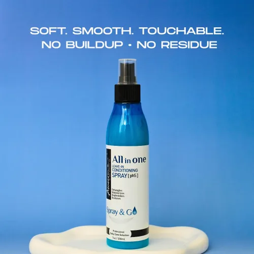 Miniatura 4 de Awesome Spray acondicionador todo en uno, sin enjuague, ph5, desenreda y antiencrespamiento, hidrata y repone, deja un excelente aroma, aceite