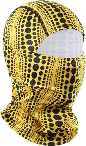 Achiou - Pasamontañas, máscara facial, para hombres o mujeres, máscara de cara completa con capucha, para nieve, motocicleta, correr, clima frío