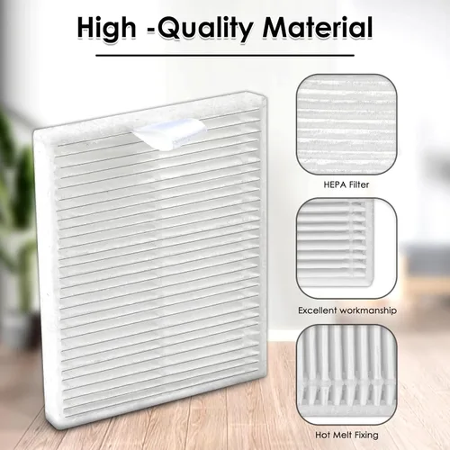 Miniatura 5 de Paquete de 5 filtros HEPA de repuesto Q7M5, Q7M5+, Q7L5, Q7L5+ para Roborock Q7 M5, Q7 M5+, Q7 L5/L5+, kit de accesorios de filtros, filtro Filtro