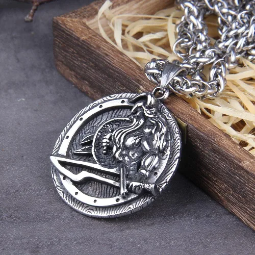 Hombres Mujeres Collares Pandents Moda Martillo vikingo de Thor Mjolnir, collar de declaración delicada joyería NI2KQ (27.5 pulgadas (27.6 in)
