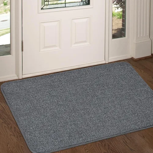 Miniatura 17 de LINLA - Tapete para interiores que absorbe el barro, lavable a máquina, respaldo de goma antideslizante, ideal para puerta de entrada para limpiarse