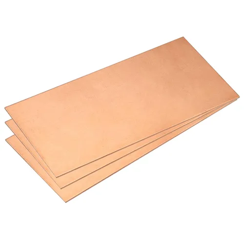 Miniatura 21 de uxcell Hoja de cobre puro, 4 piezas de 2 "x 2" x 0.02 "Placa de metal de cobre de calibre 24 T2 para manualidades, reparaciones eléctricas, industria