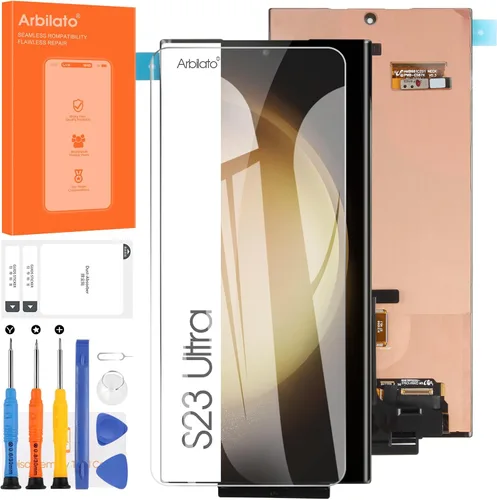Pantalla para Samsung Galaxy S23 Ultra Reemplazo de pantalla para Samsung S918 Pantalla LCD SM-S918B, SM-S918U, SM-S918W Pantalla táctil