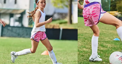 Miniatura 3 de Under Armour Fly by - Pantalones cortos para niña