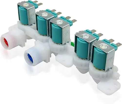 DC97-15459G - Conjunto de válvula de entrada de agua para lavadora Samsung, reemplaza AP5623056 PS4220861 EAP4220861 3276197 WA45H7000AW WA48H7400AW