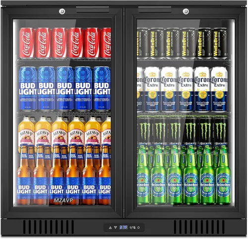 Miniatura 18 de Mini Refrigerador de Vino, Refrigerador Enfriador de Vino de 12 Botellas, Bodega de Vino Independiente para Vino Rojo y Blanco, Control