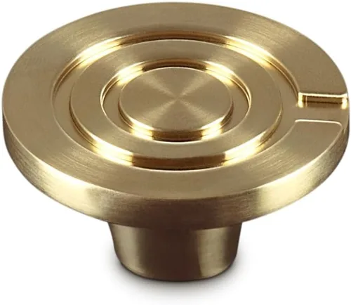 Miniatura 4 de Le Creuset Perilla pequeña distintiva, oro claro Dorado claro